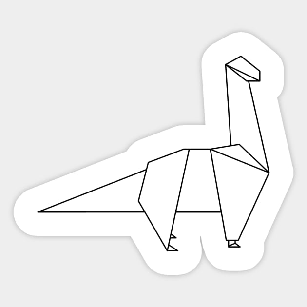 Baby brachiosaurus Sticker by Printable Muse